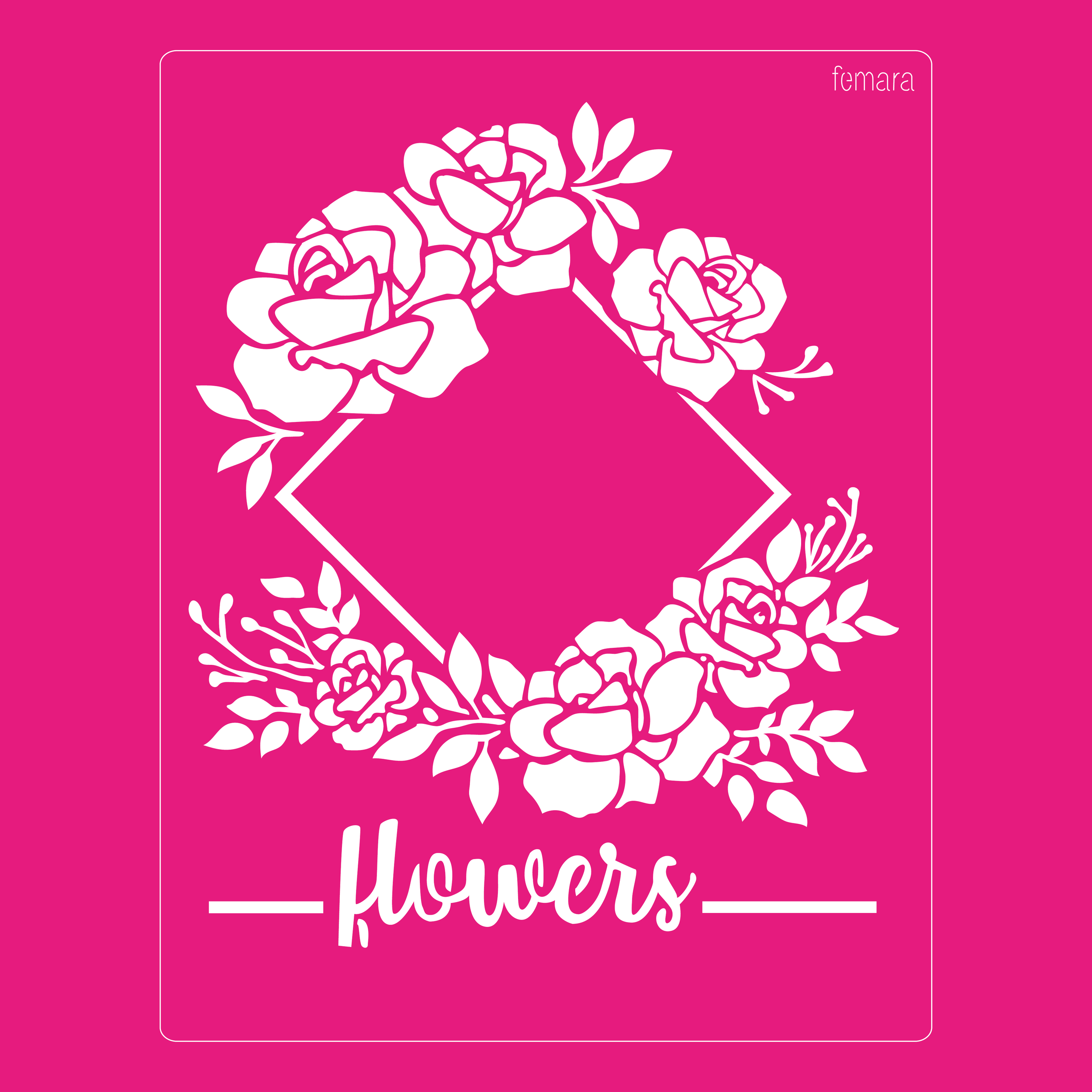 2025-155 CUADRO ROSAS