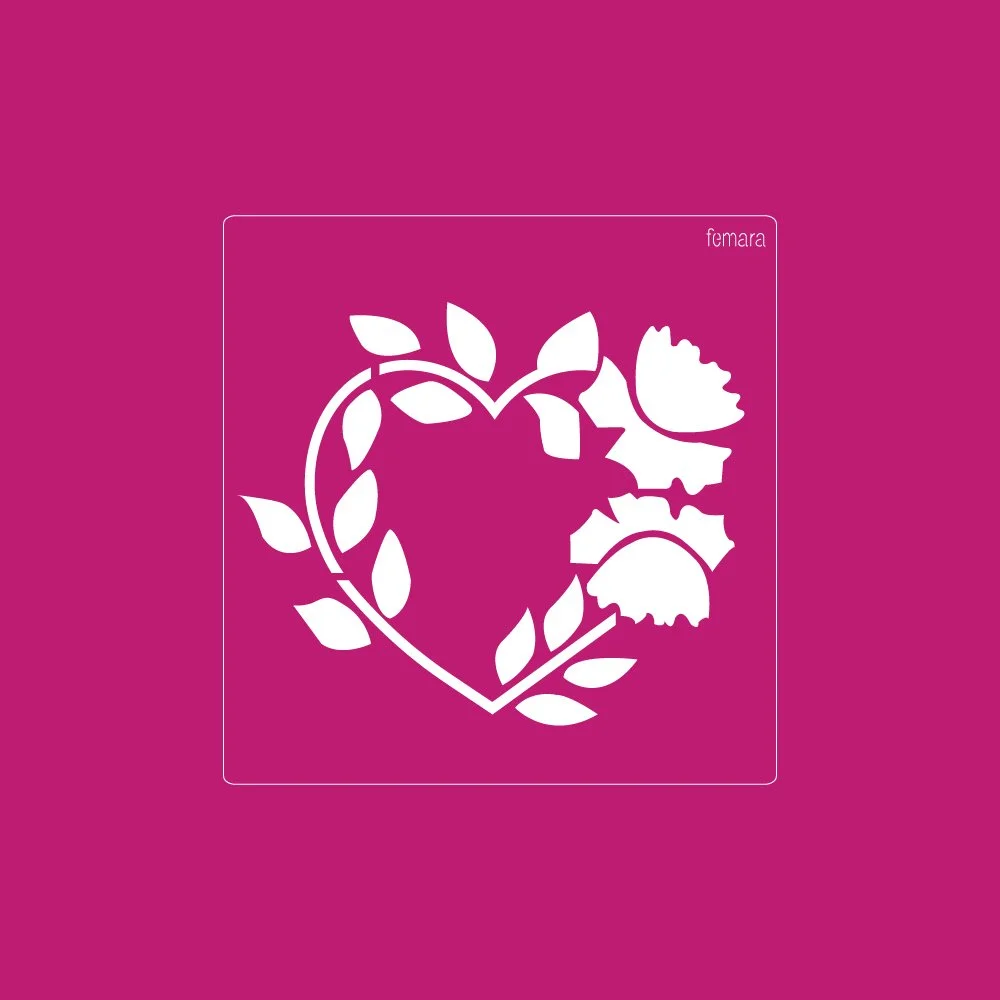 2020-001 CORAZÓN CON FLOR
