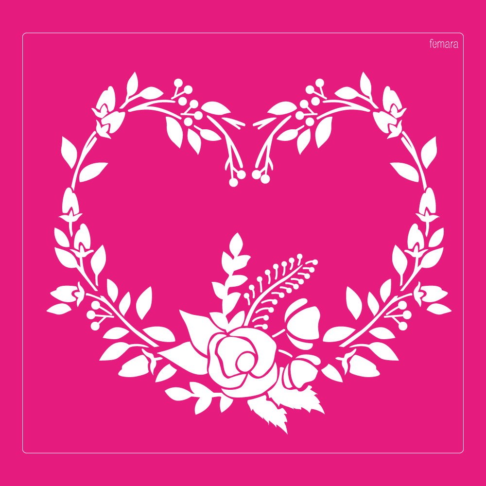 JUMBO018 FLORES CORAZON