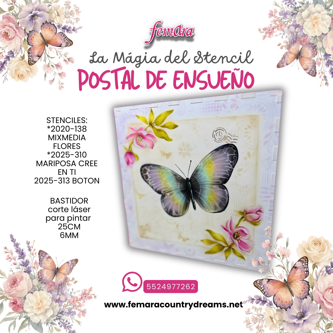 CUADRO POSTAL DE ENSUEÑO