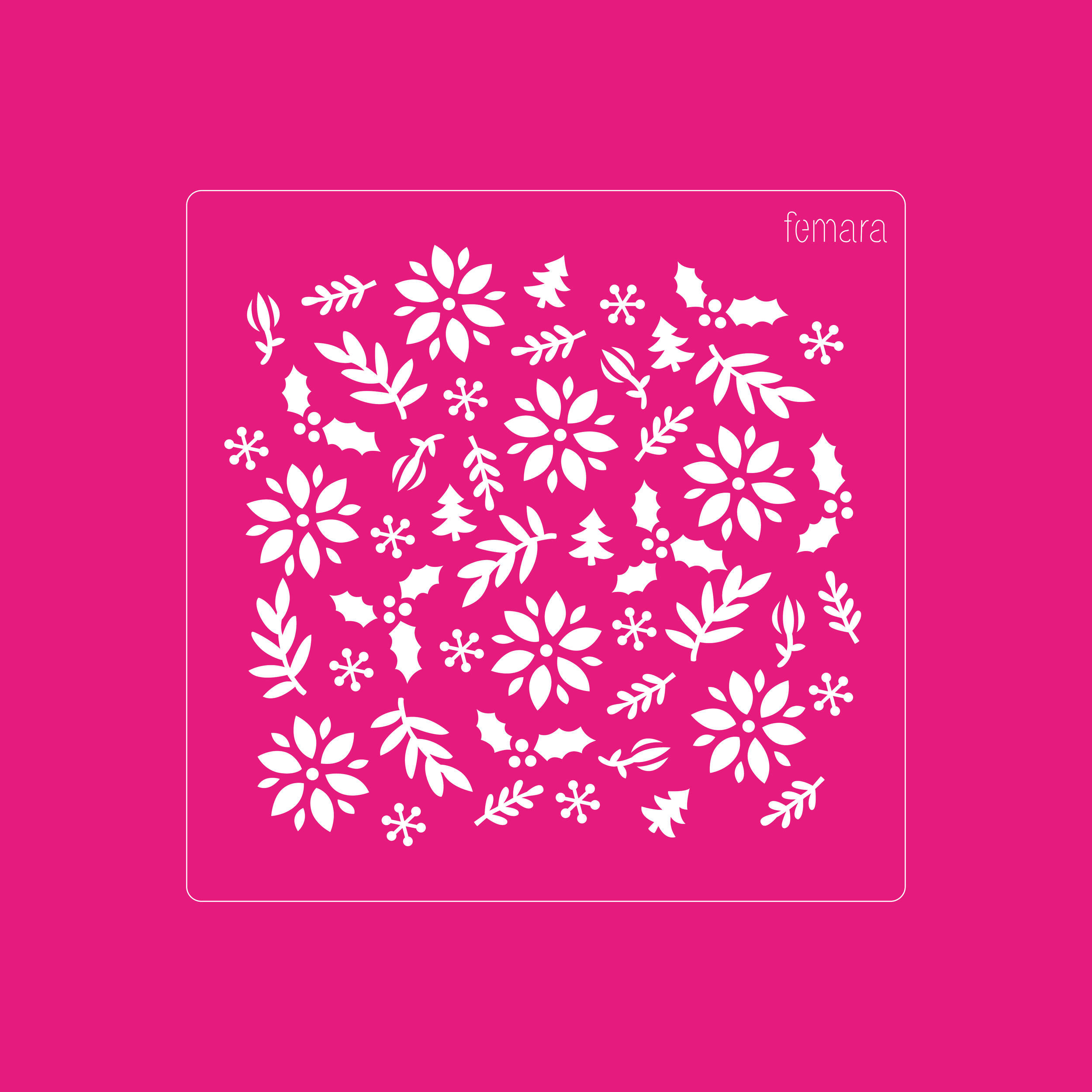 1515-209 HOJAS NAVIDAD