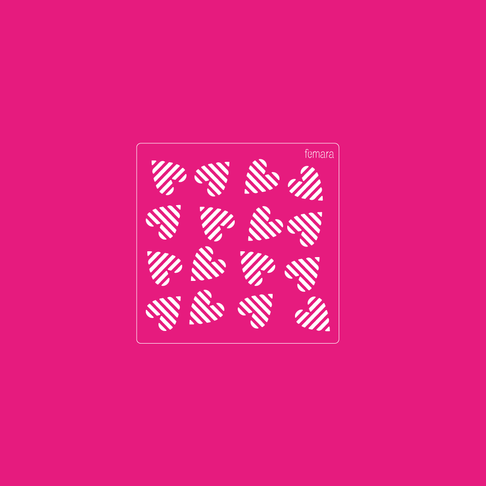 1515-312 CORAZONES LINEAS