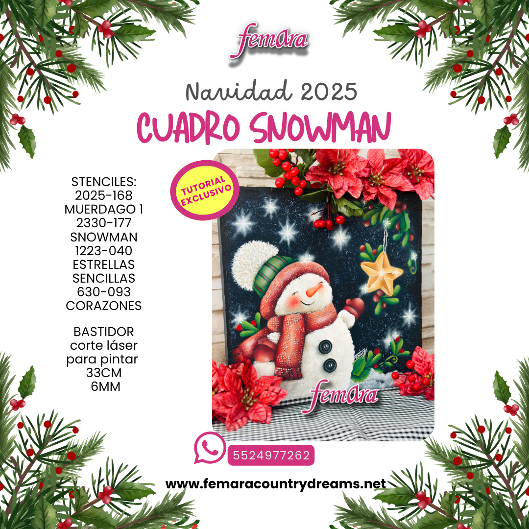CUADRO SNOWMAN