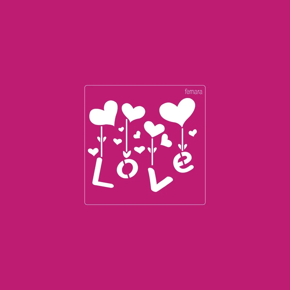 1515-111 LOVE CORAZONES