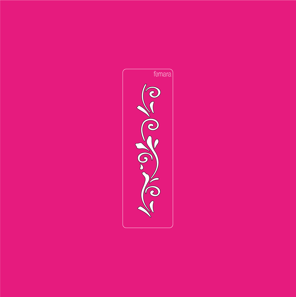 B-027 ARABESCO FLORAL