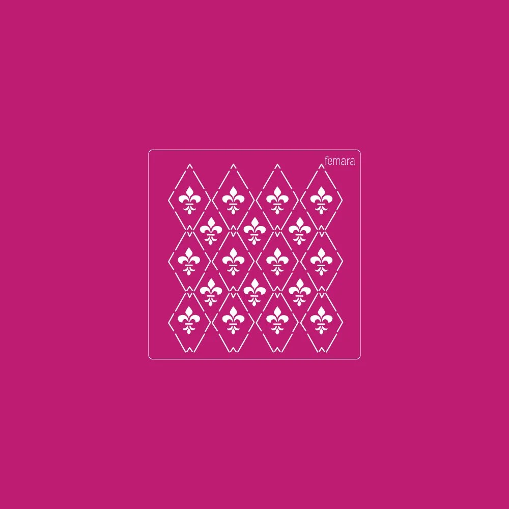 1515-129 MOSAICO  FLOR DE LIZ