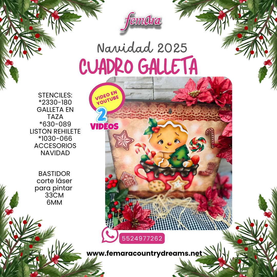 CUADRO GALLETA