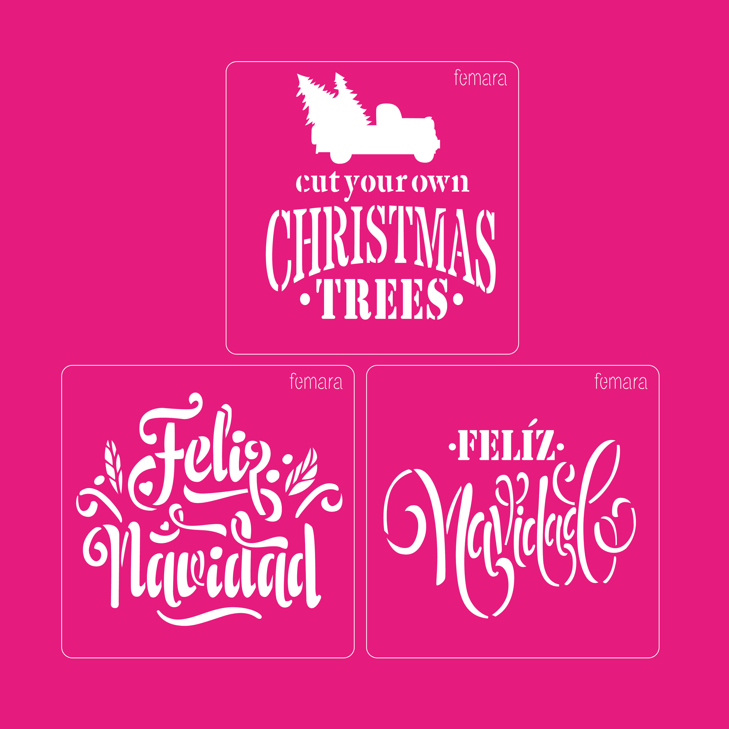 1212-011 FELIZ NAVIDAD