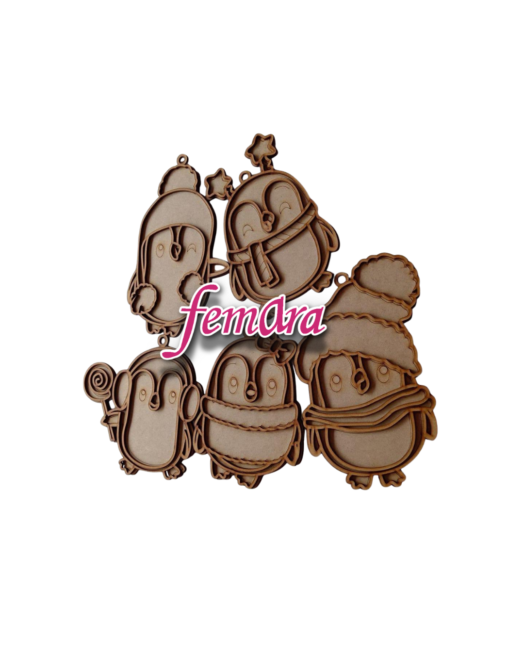 PINGUINOS VITRAL