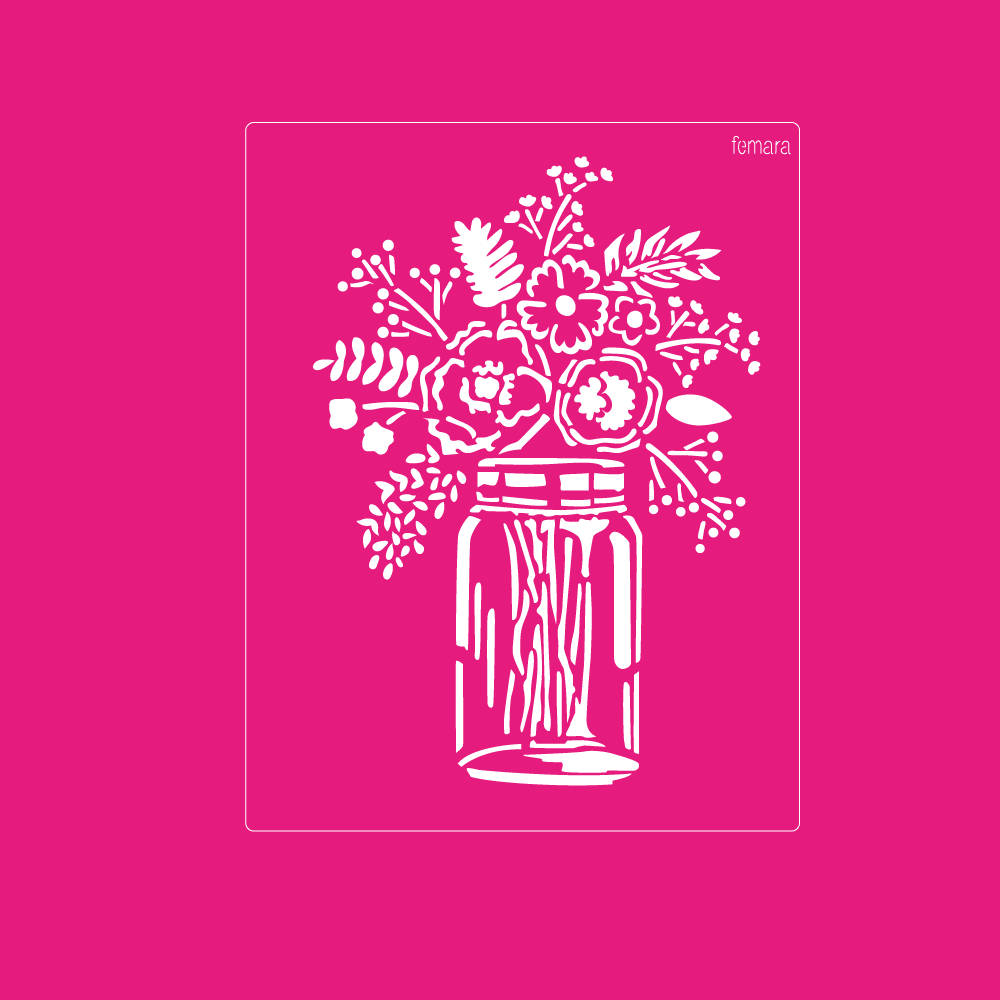 2025-226 FRASCO CON FLORES 2
