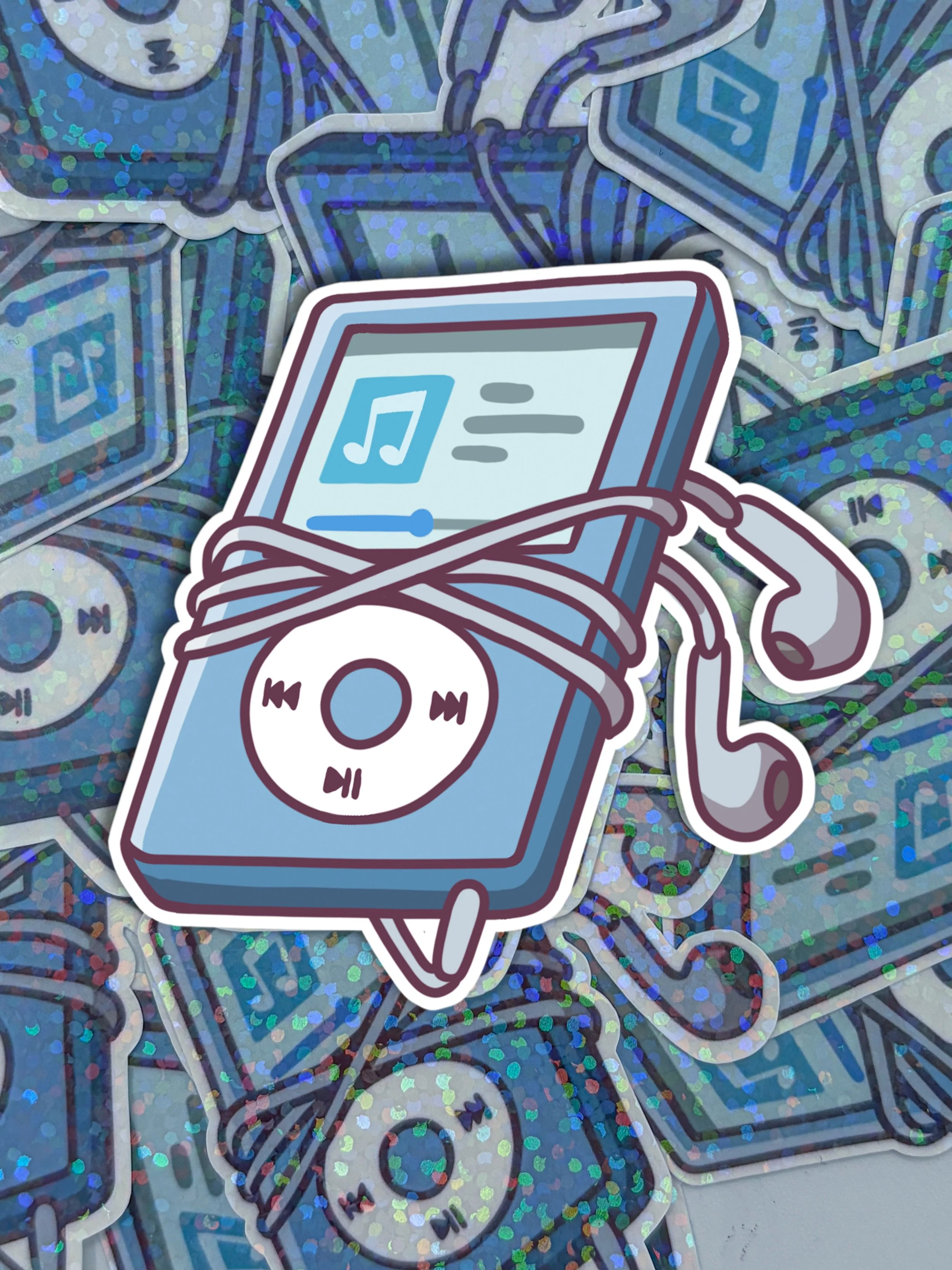 Music Player Sticker
