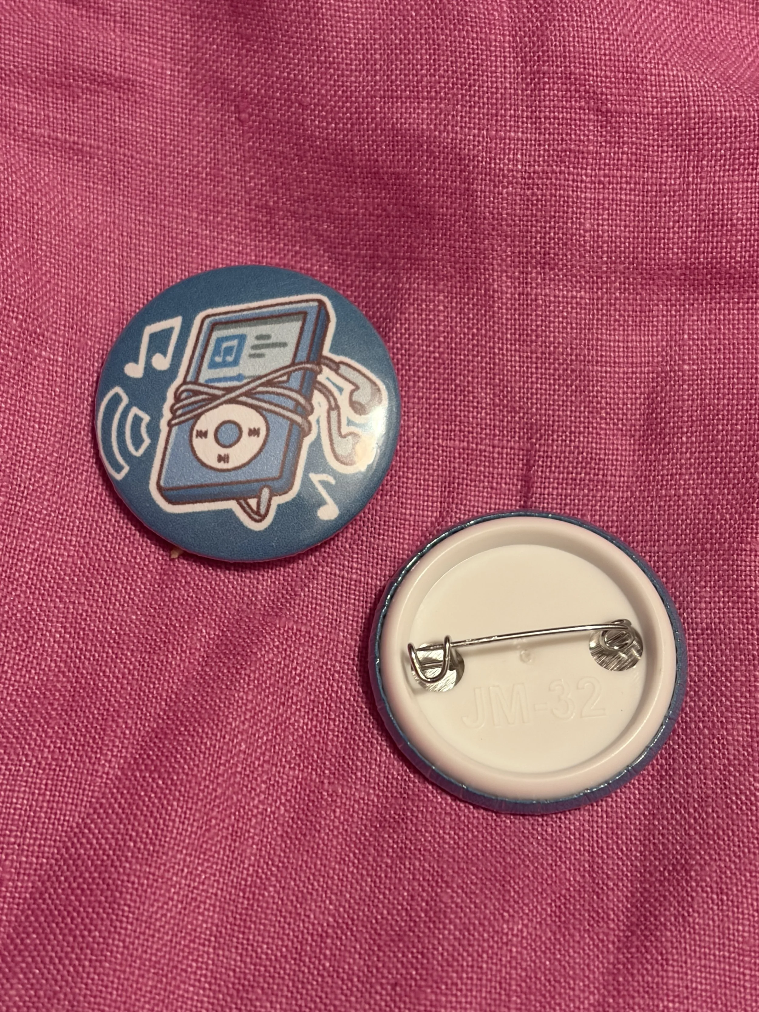 Music Player Pin