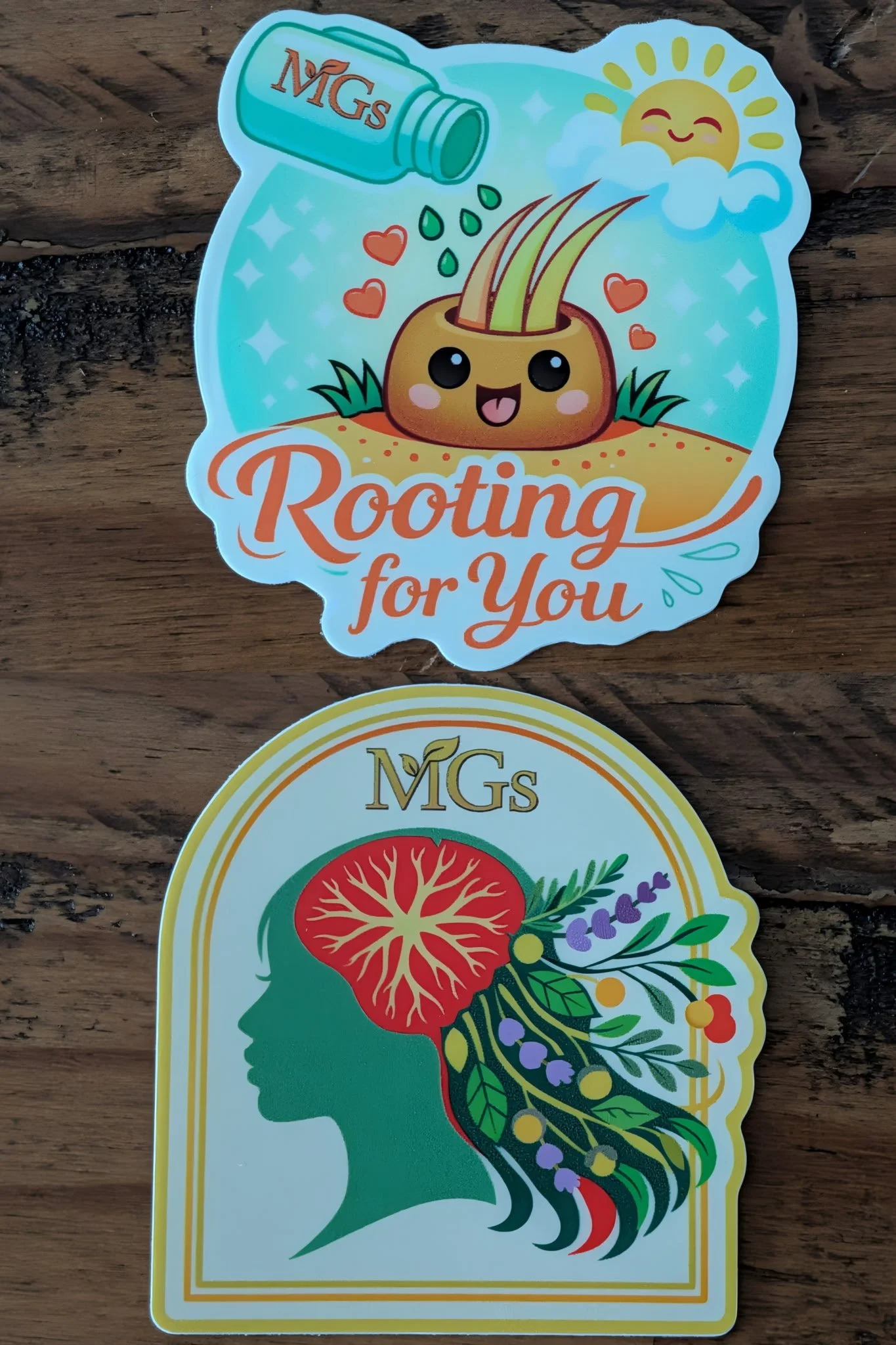 MGs Starting Sticker Duo