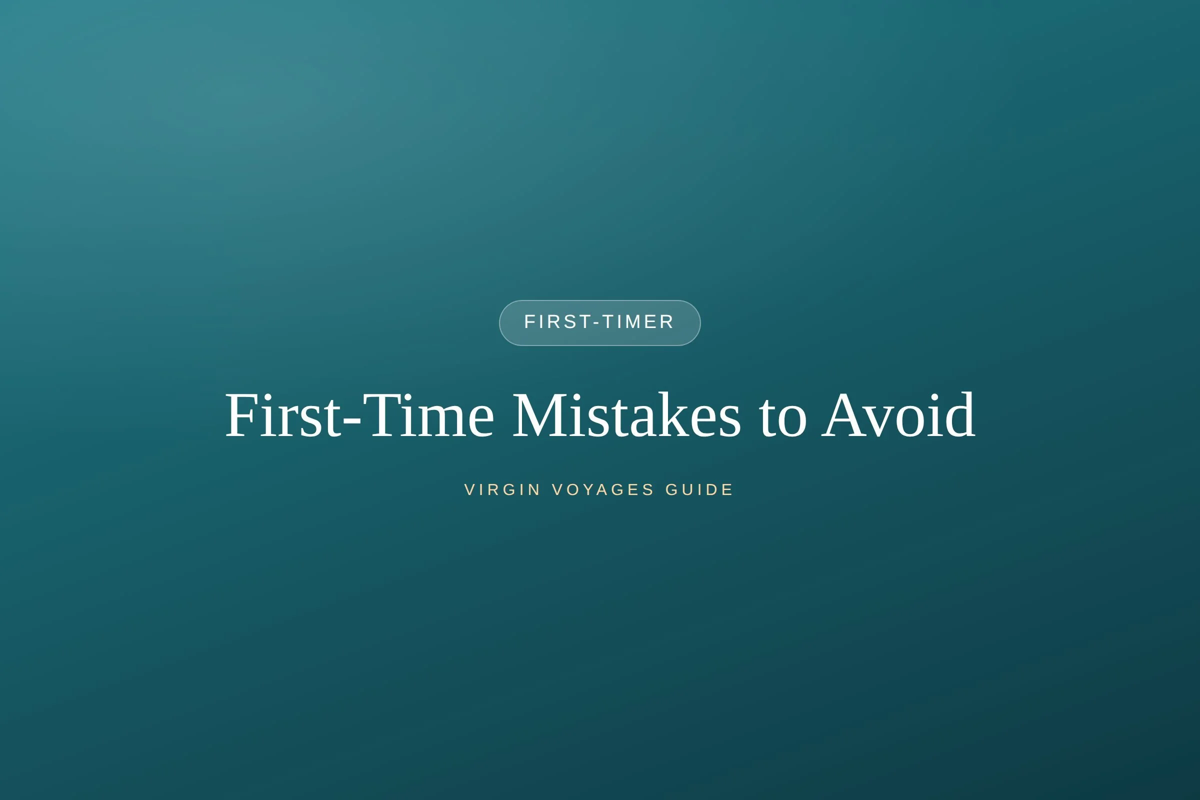 First-Time Sailor Mistakes to Avoid