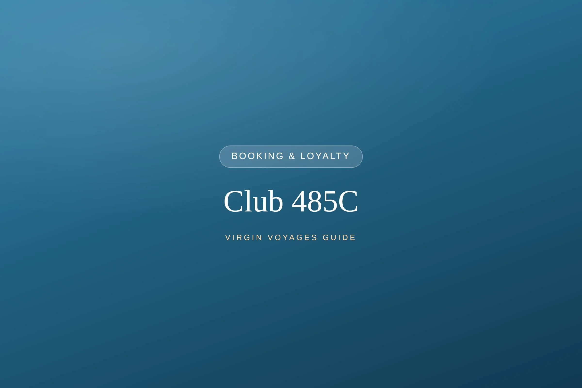 Club 485C: Inside Virgin Voyages' Secret Loyalty Club