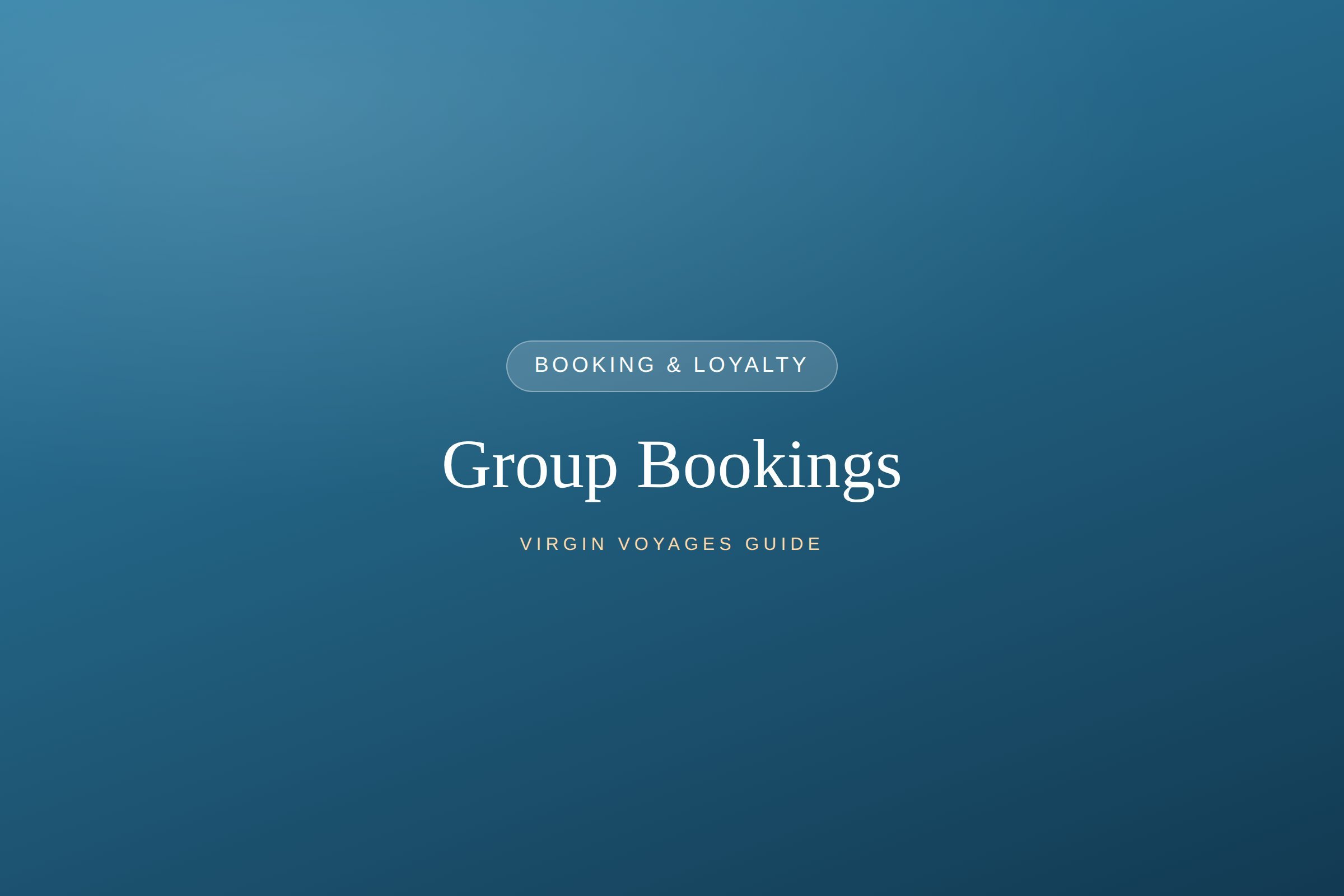 Virgin Voyages Group Bookings: Rates, Perks &amp; How It Works