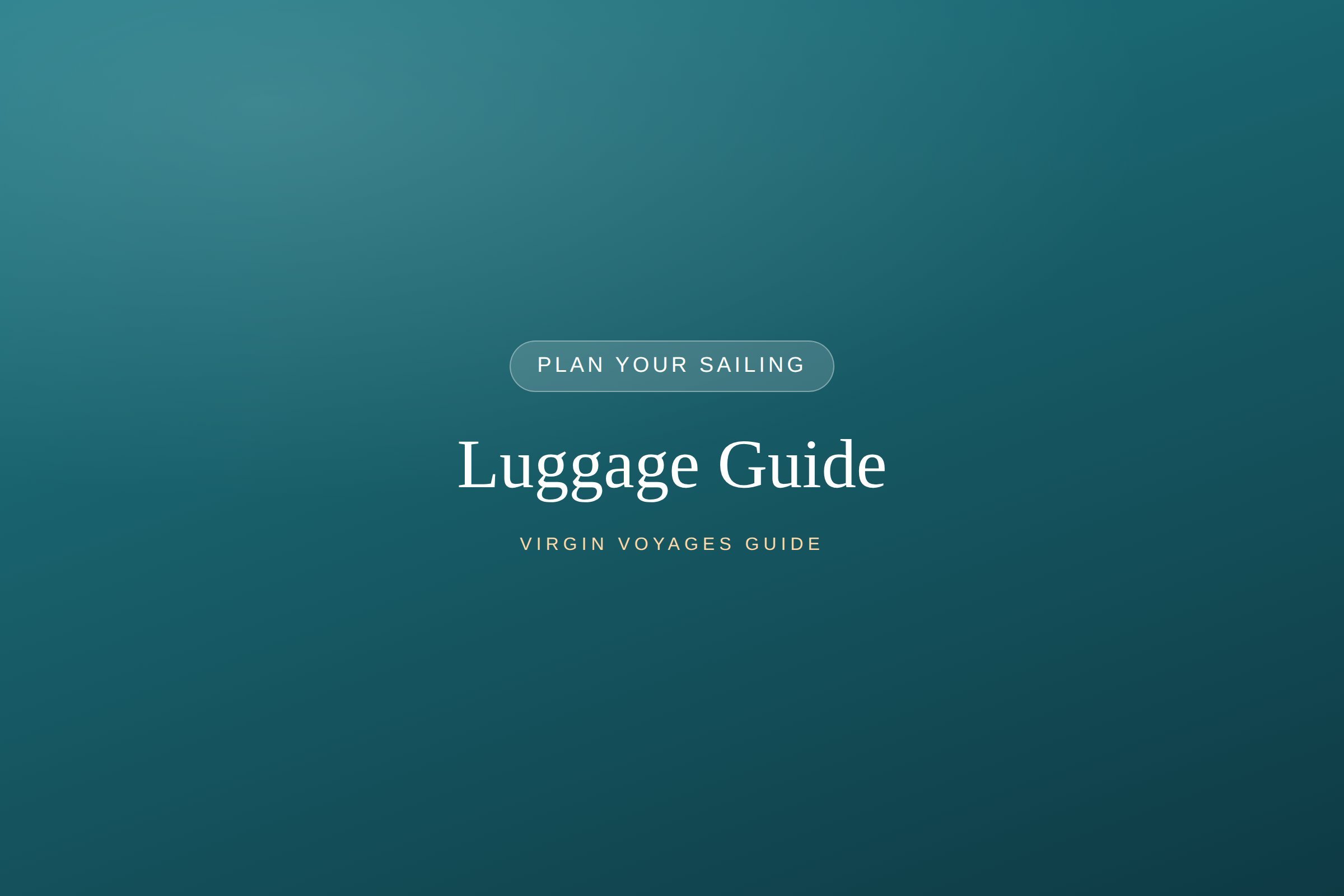 Virgin Voyages Luggage Guide: Tags, Allowance &amp; Drop-Off
