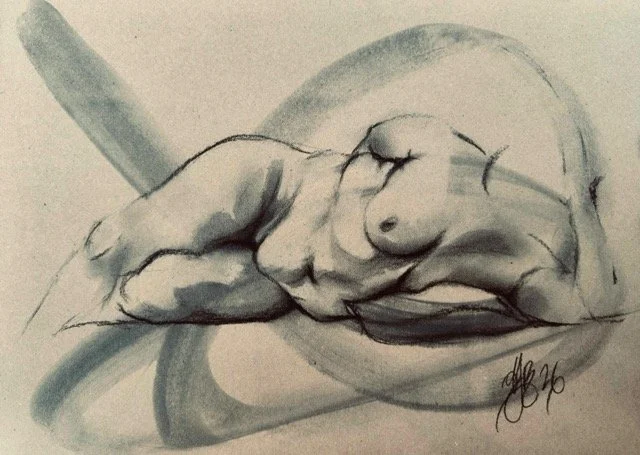 Lying on Side Study No. 1