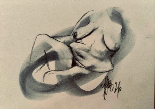 Seated on Chair Study No.1