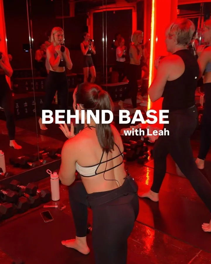 BEHIND BASE: EPISODE 1 ⚡️

A new series taking you behind Base - a closer look at the people, the method, and the work behind every class. 

First up, Leah. 

She shapes the method. She builds the culture. Then she puts you through 50 minutes of STRO