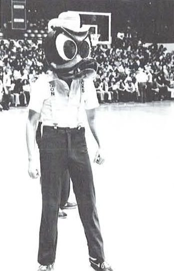 The second Oregon Duck Costume
