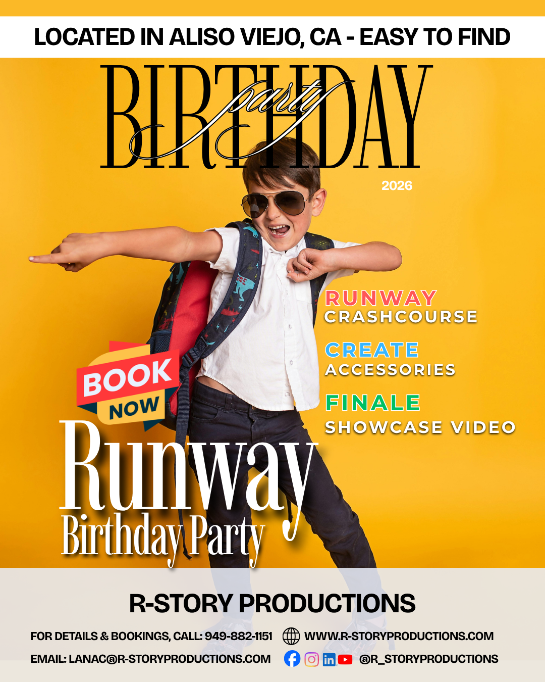 Runway Birthday Party