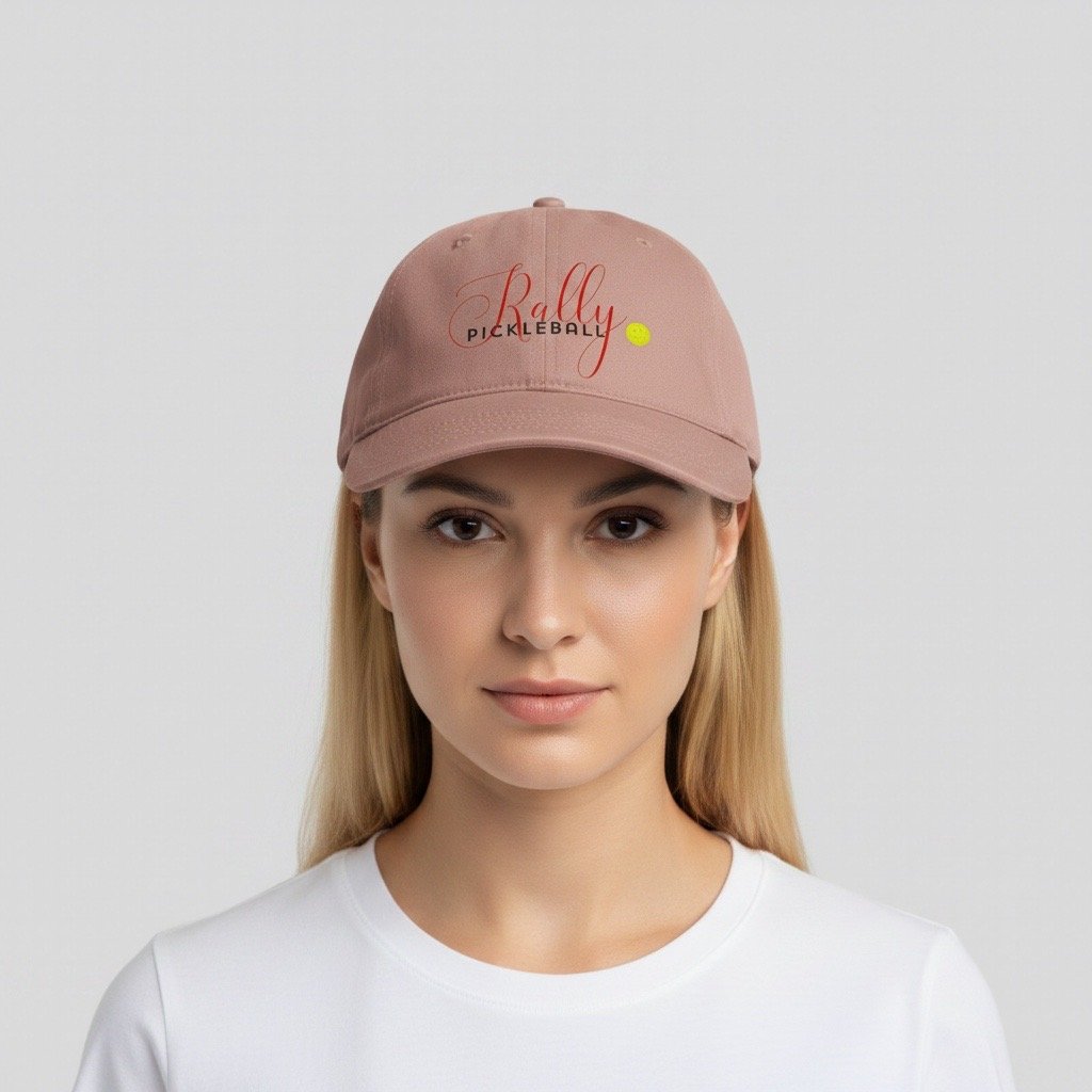 model wearing rally pickleball baseball cap00002.JPG