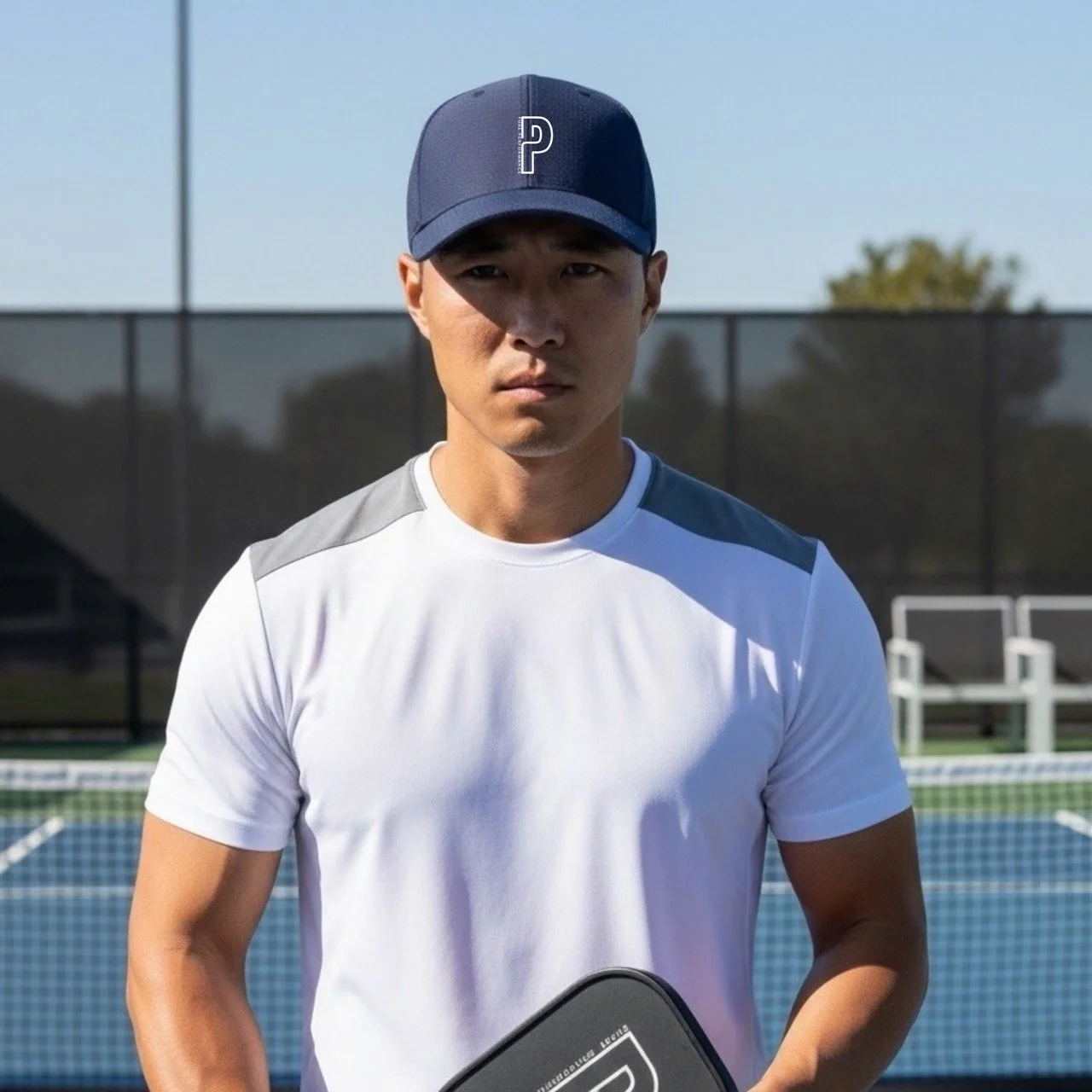 Pure Performance Flexfit Men's Cool & Dry Cap | Lightweight Moisture-Wicking Pickleball Hat