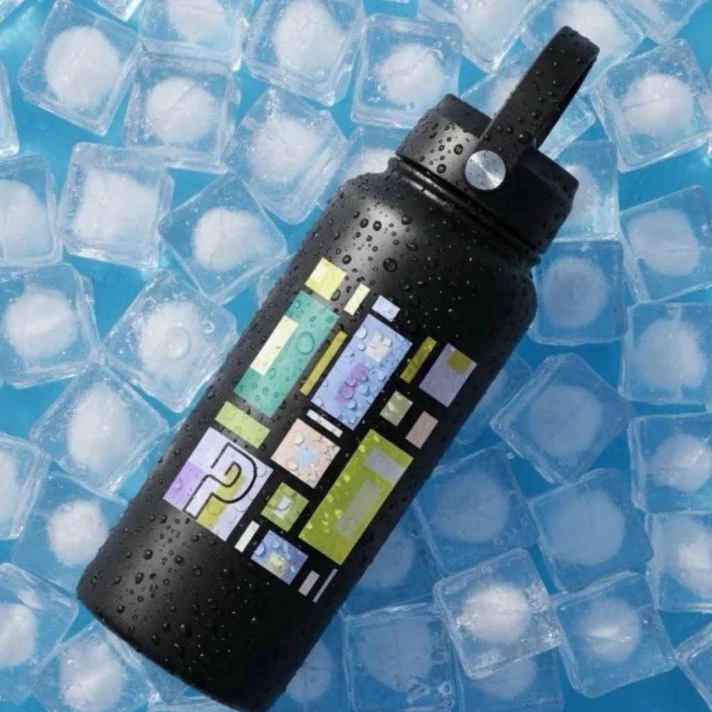 Geo P Double-walled insulated Flask | 1 Lire Water Bottle