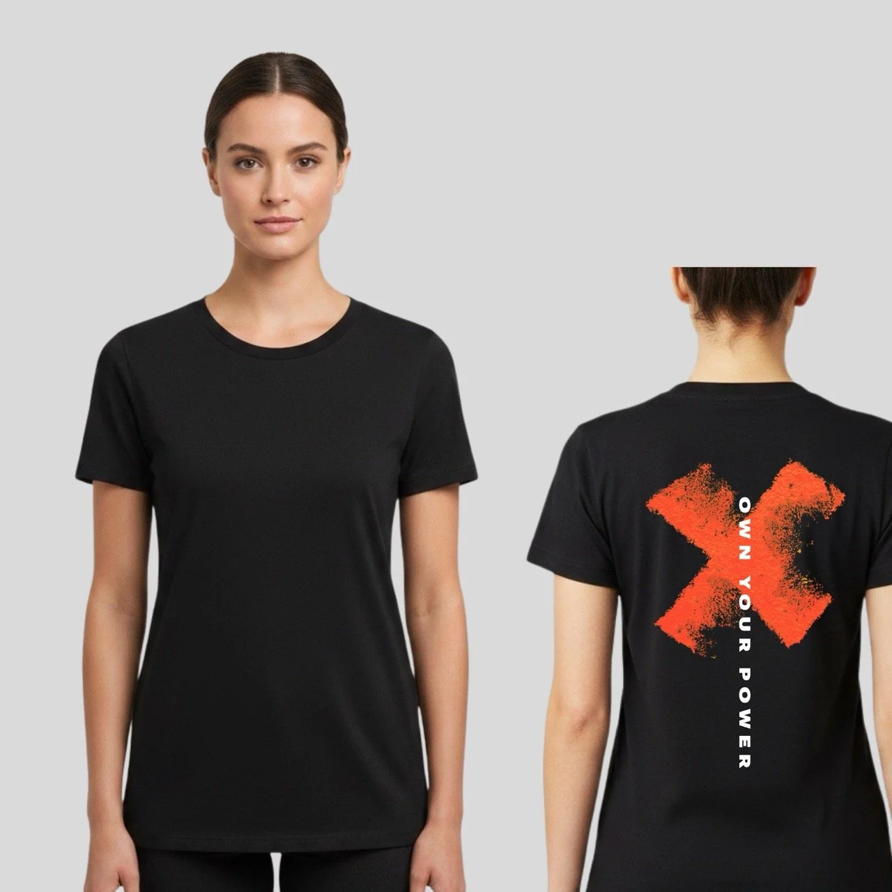 Women’s Mid-Weight Own Your Power Graphic Tee | Classic Edition