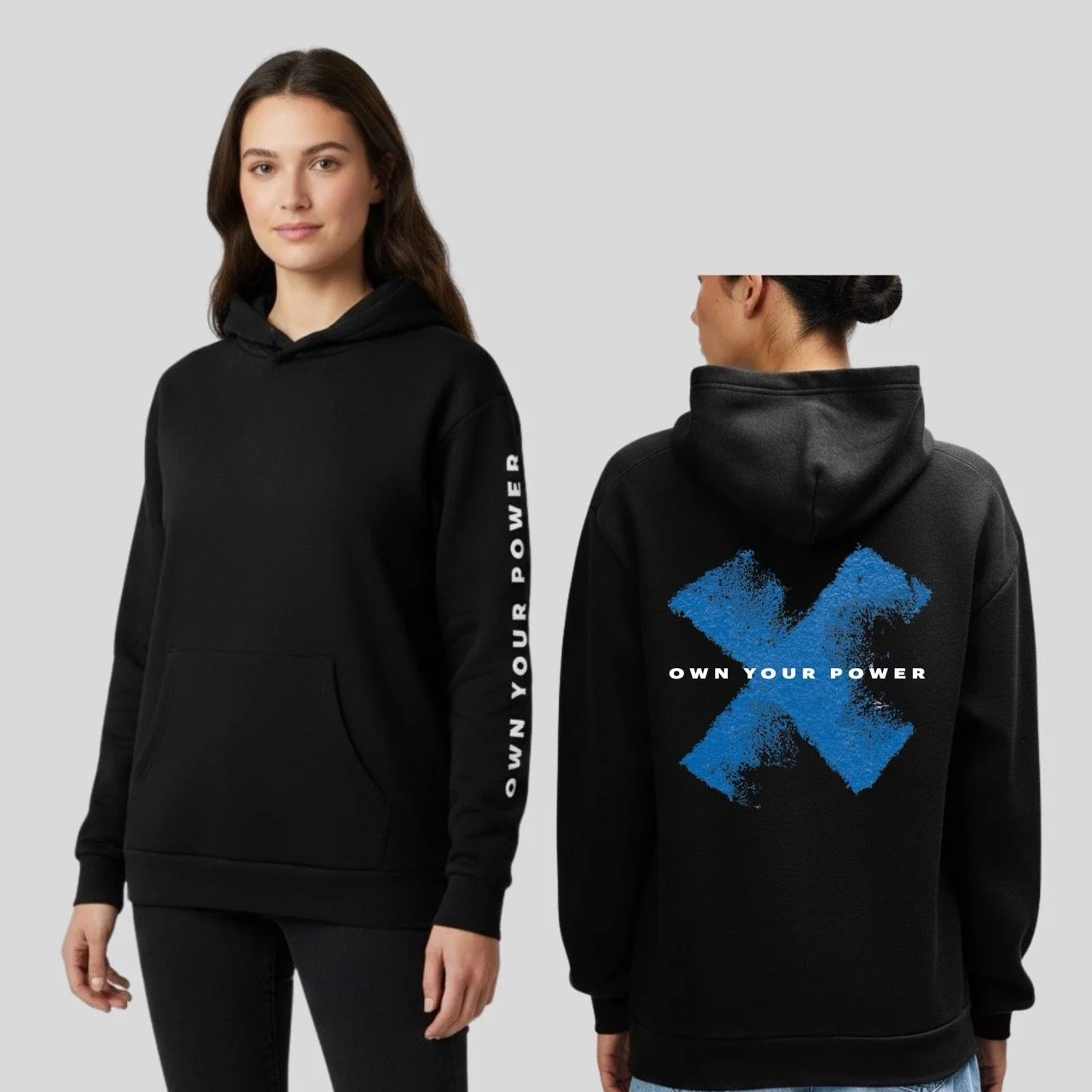 Women's Own Your Power Lightweight Fleece Hoodie | Signature Edition
