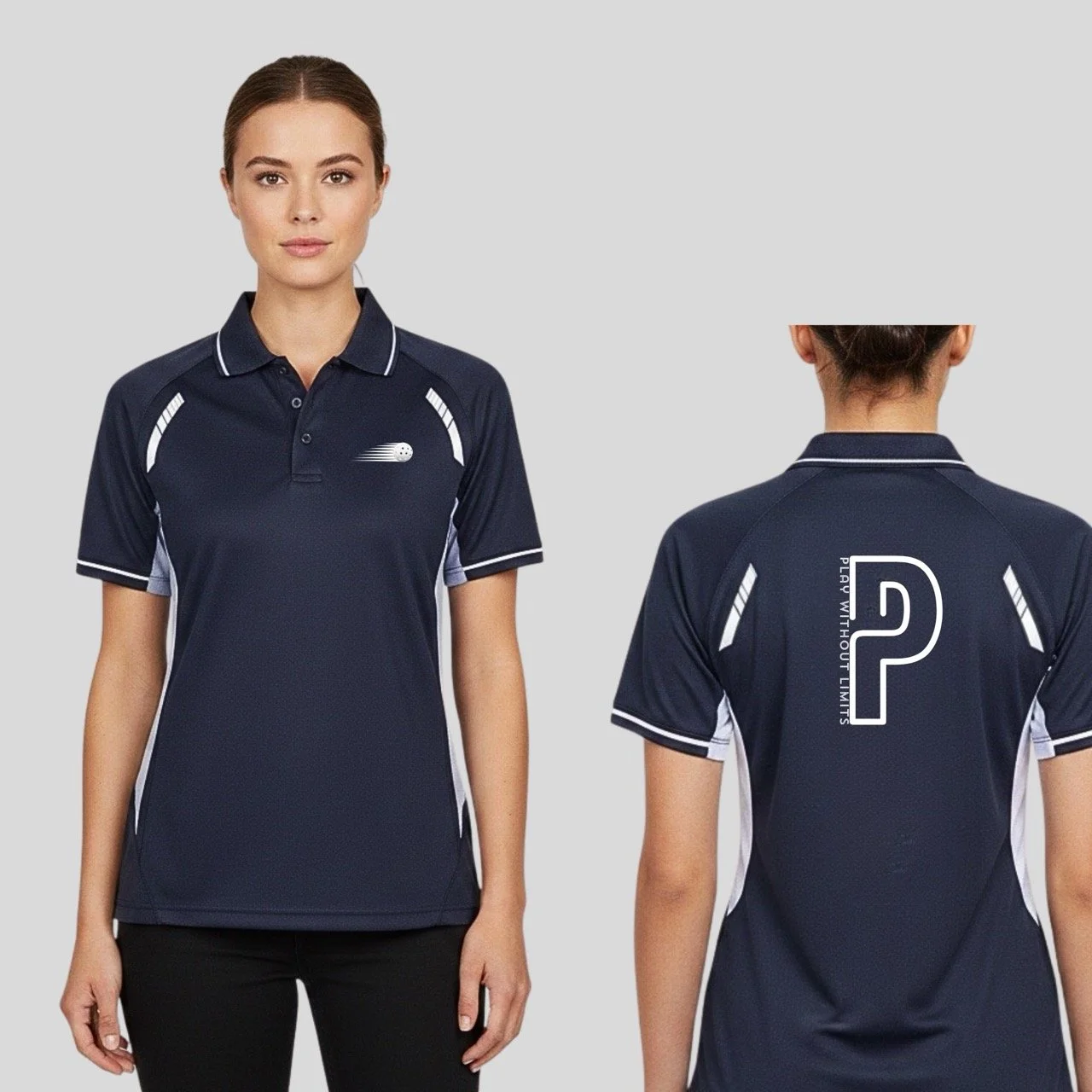 Women’s Play Without Limits Performance Polo | Sweat-Wicking Sunsmart Mesh