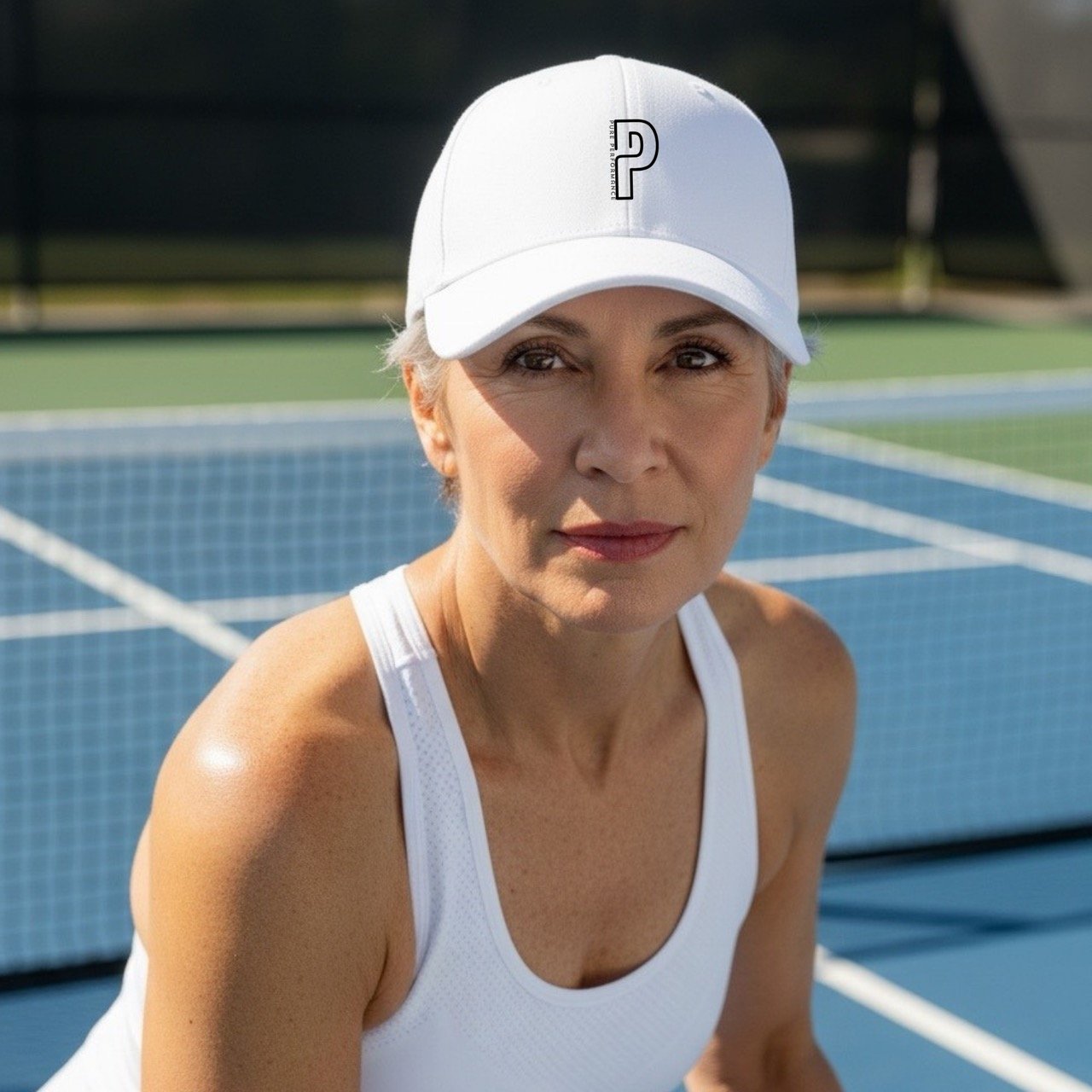 Pure Performance Flexfit Women's Cool & Dry Cap | Lightweight Moisture-Wicking Pickleball Hat