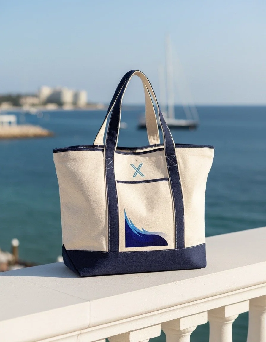 Premium Eco Canvas Carryall Boat Tote Bag
