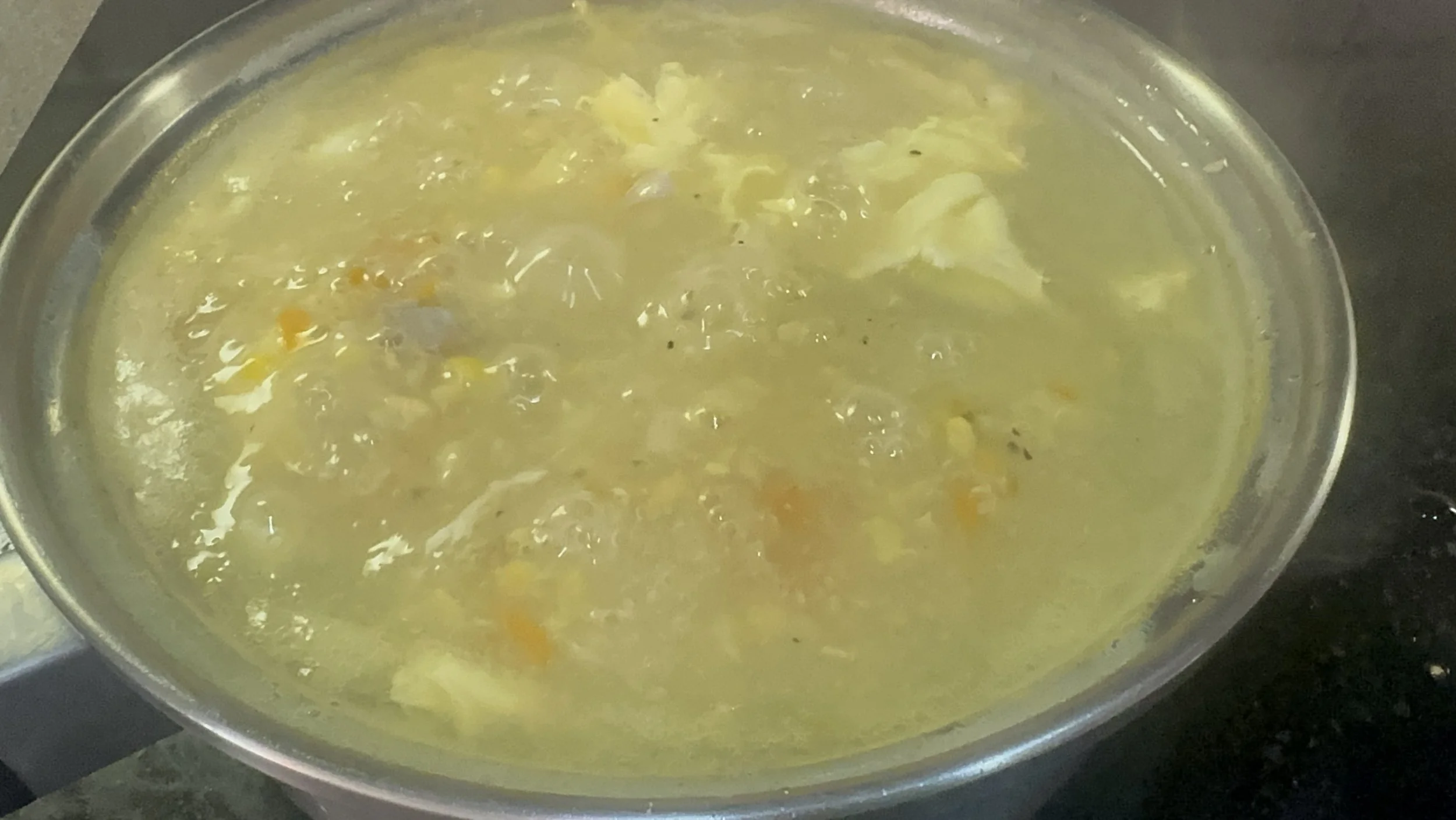 Homemade Chicken Corn Soup — A Bowl of Comfort