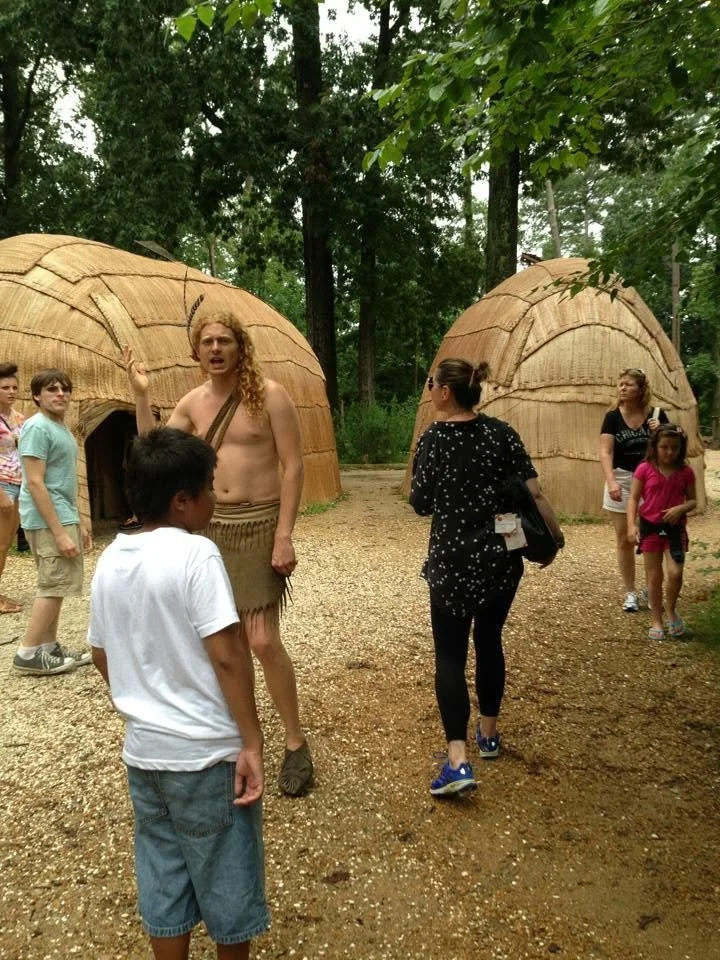 PowPowhatan Village at Jamestown Settlement