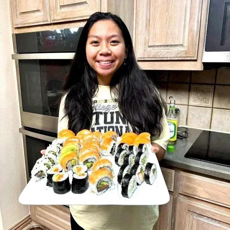 Homemade Sushi — A family favorite, made right in our kitchen.