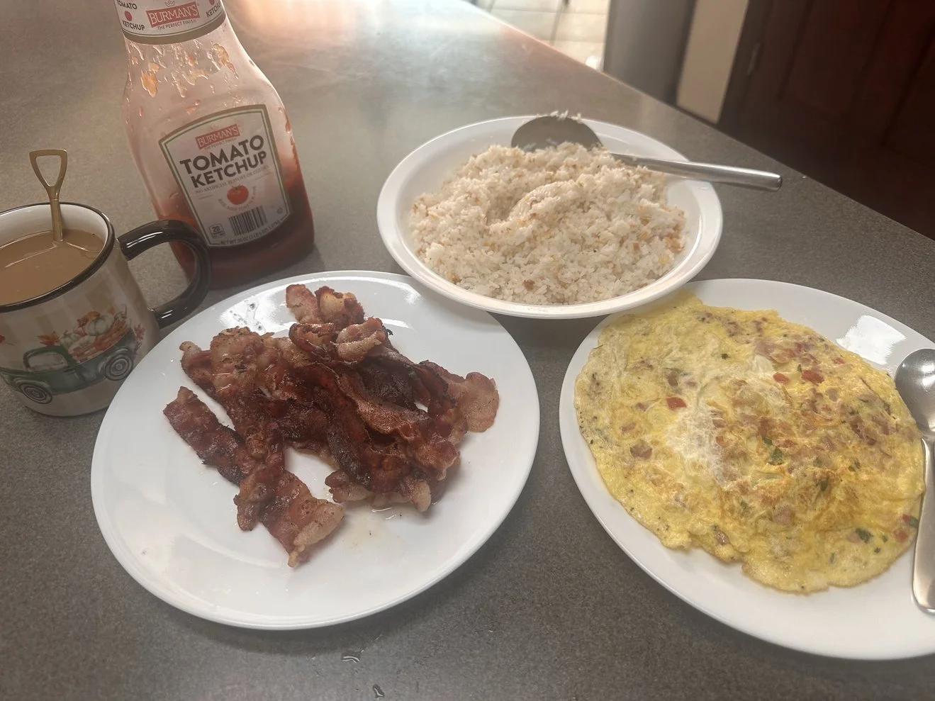 A Simple Filipino Breakfast Kind of Morning ☕🍳🍚