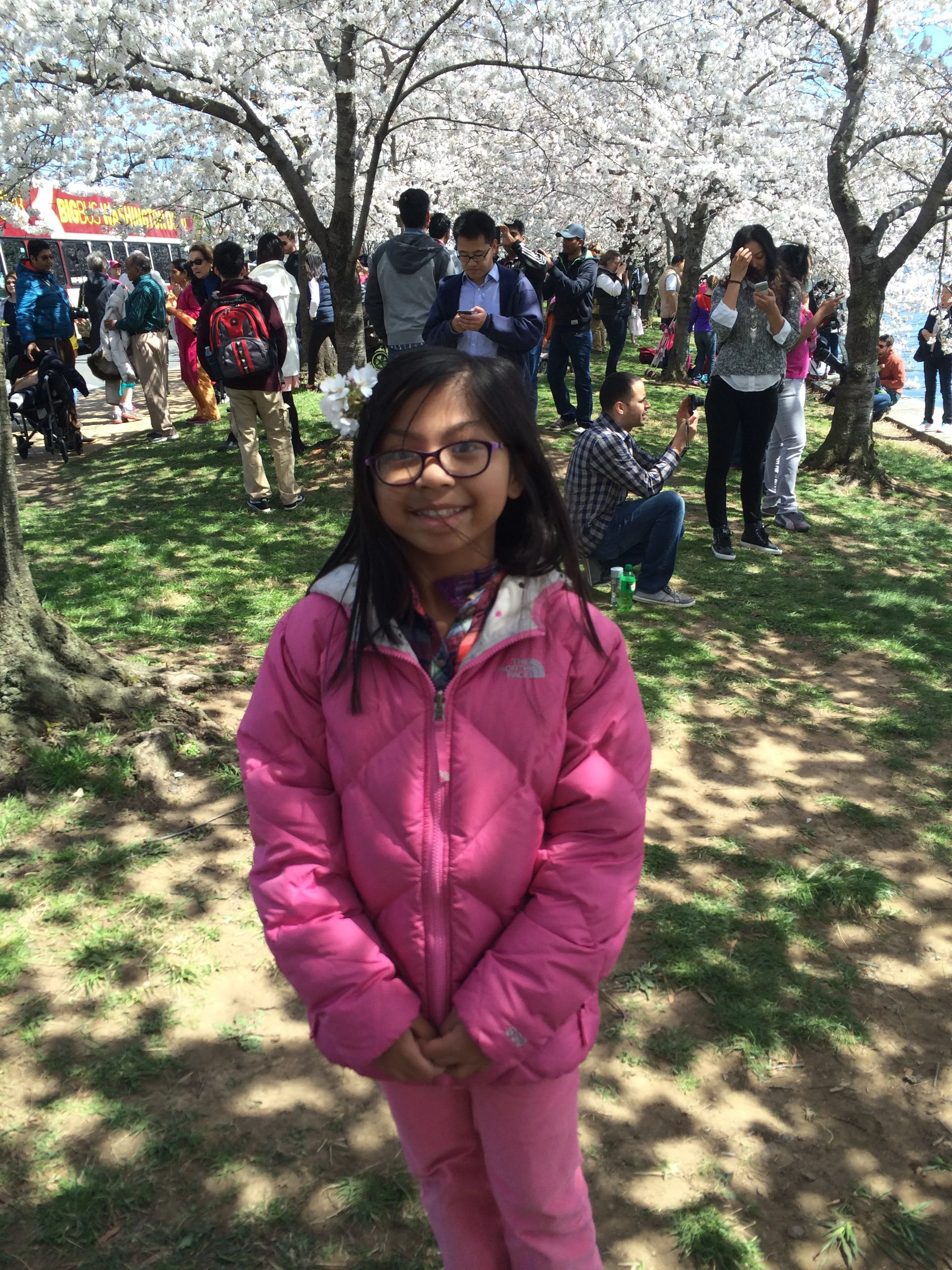 Childhood among the blossoms