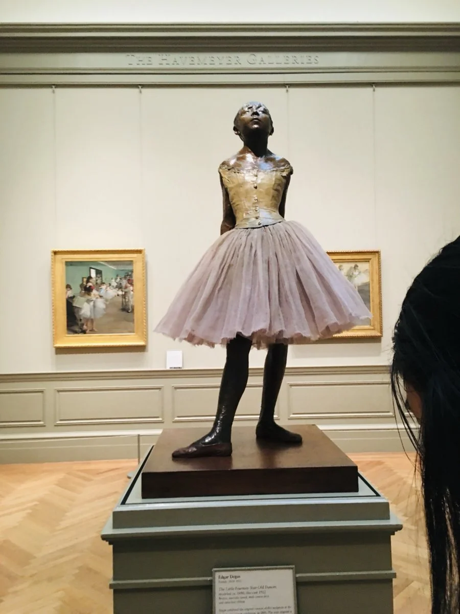 A sculpture encountered on the NYC class trip.