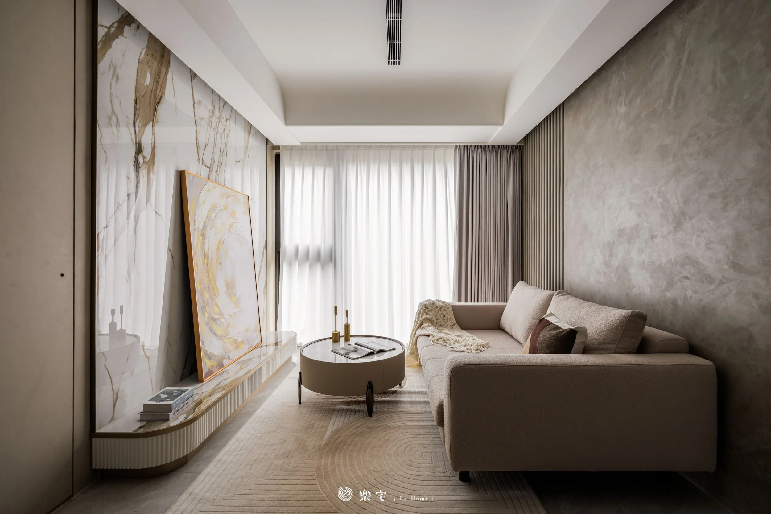 嘉磐華山雍翠樣品屋18坪兩房一廳新屋裝修-客餐廳 (12).jpg