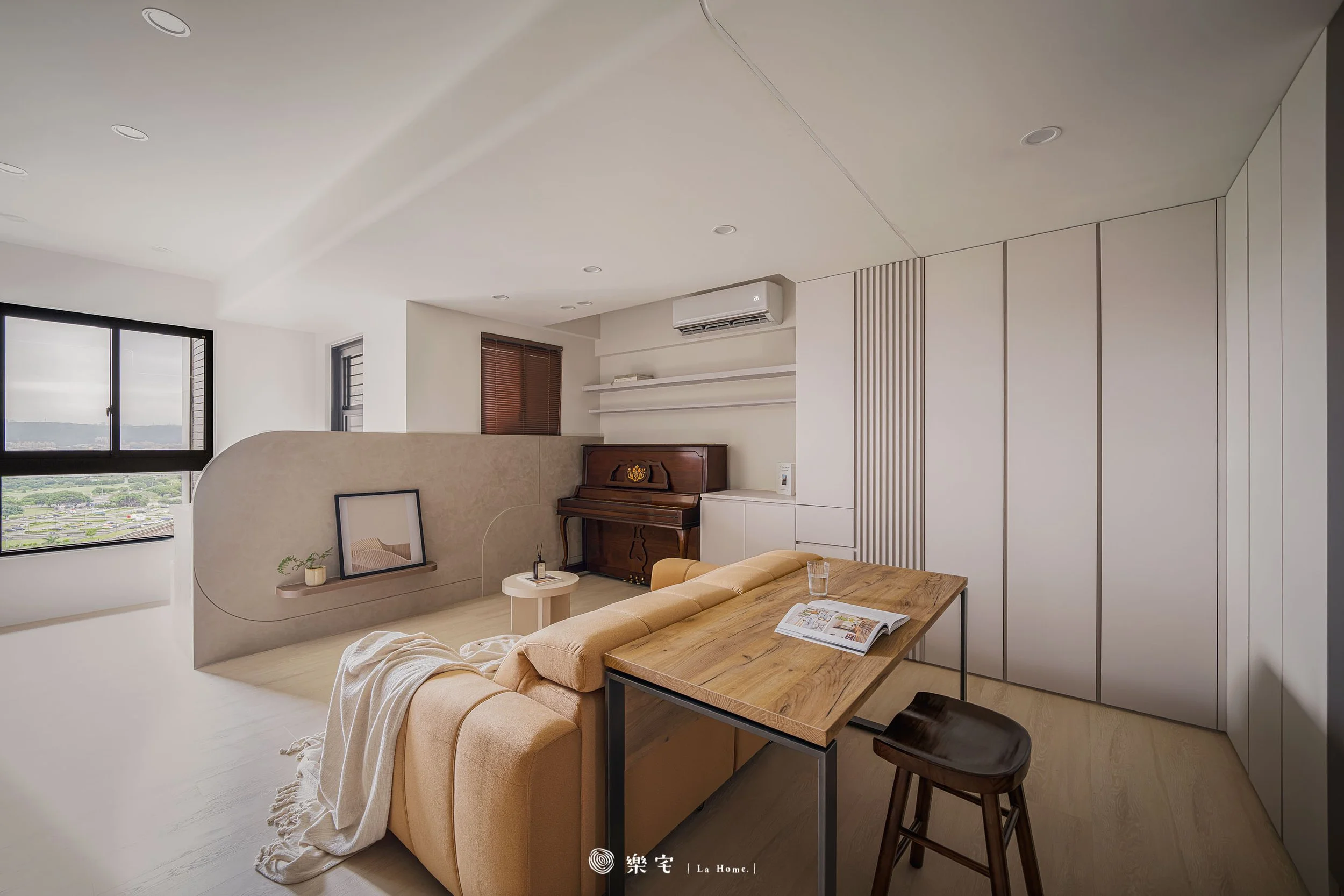 三重亞昕淳白15坪一房一廳新屋裝修-客餐廳 (2).jpg