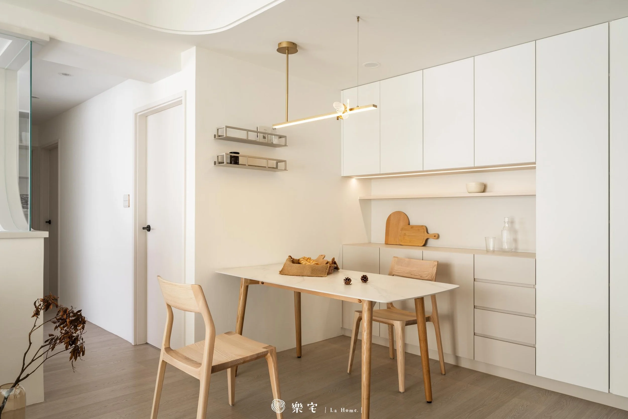 樂宅設計｜文山區蝶飛鳳舞27坪四房兩廳舊屋翻新-餐廳 (2).jpg