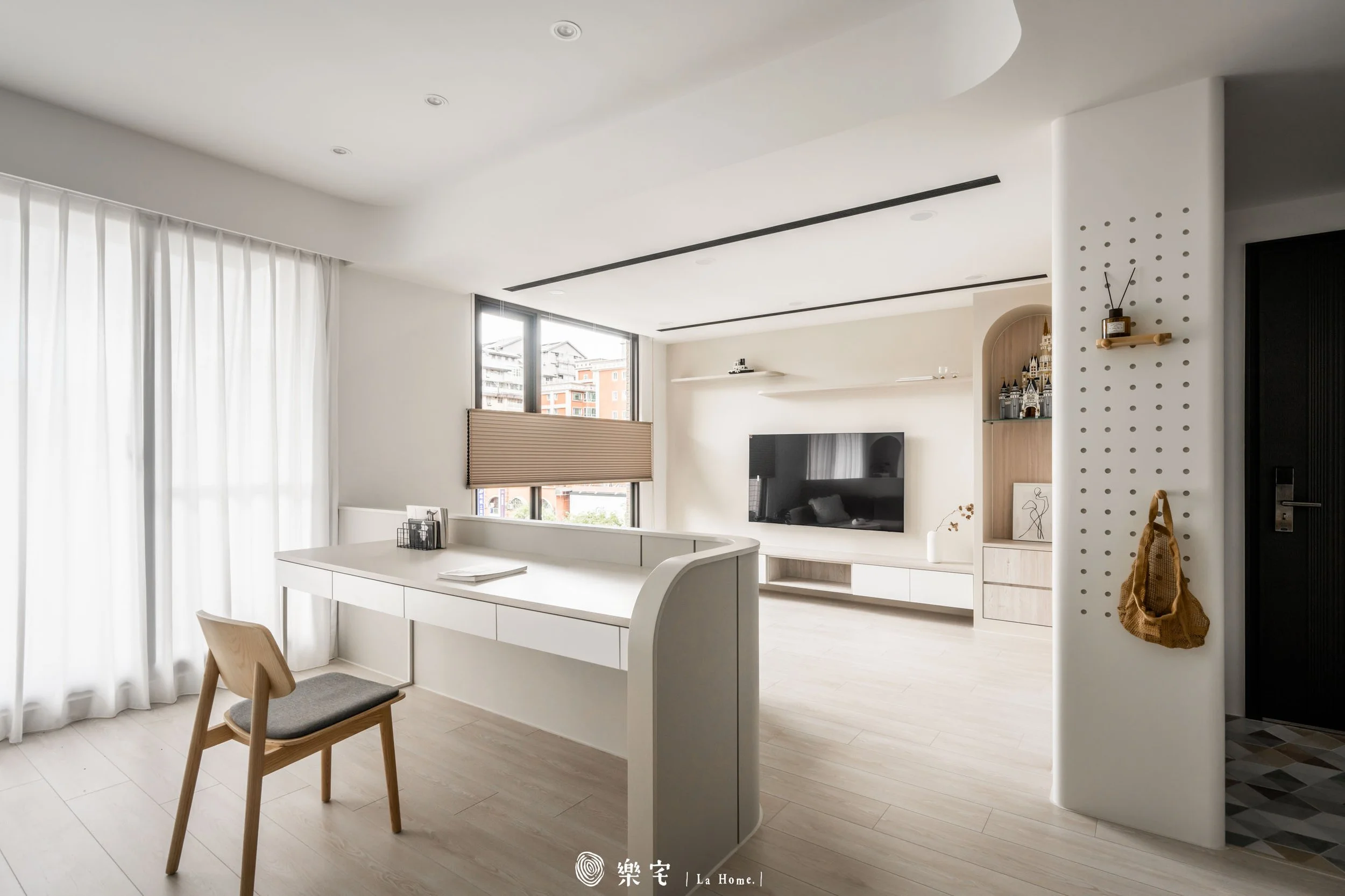 樂宅設計｜桃園竹城玉川32坪三房兩廳新屋裝修-客餐廳 (5).jpg