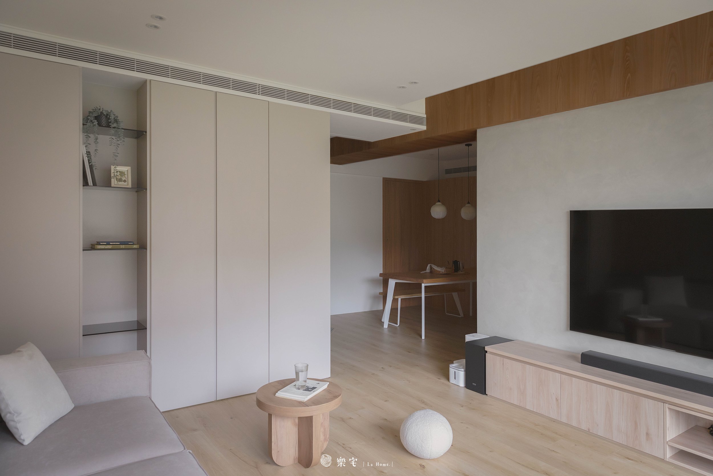 樂宅設計｜新店敦南花園30坪三房兩廳舊屋翻新-客餐廳 (9).jpg