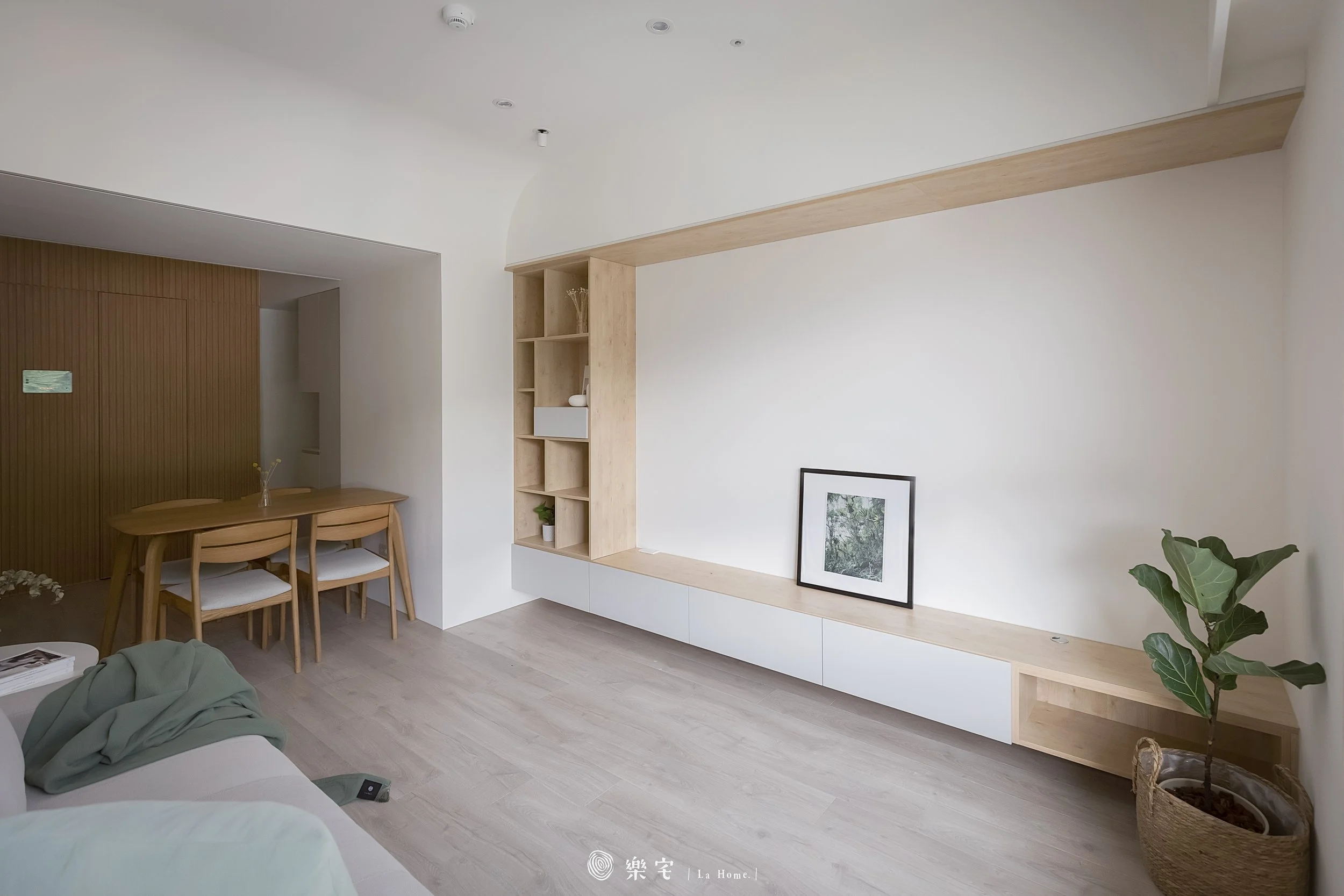 樂宅設計｜新店碧波白18坪兩房兩廳新屋裝修 (3).JPG