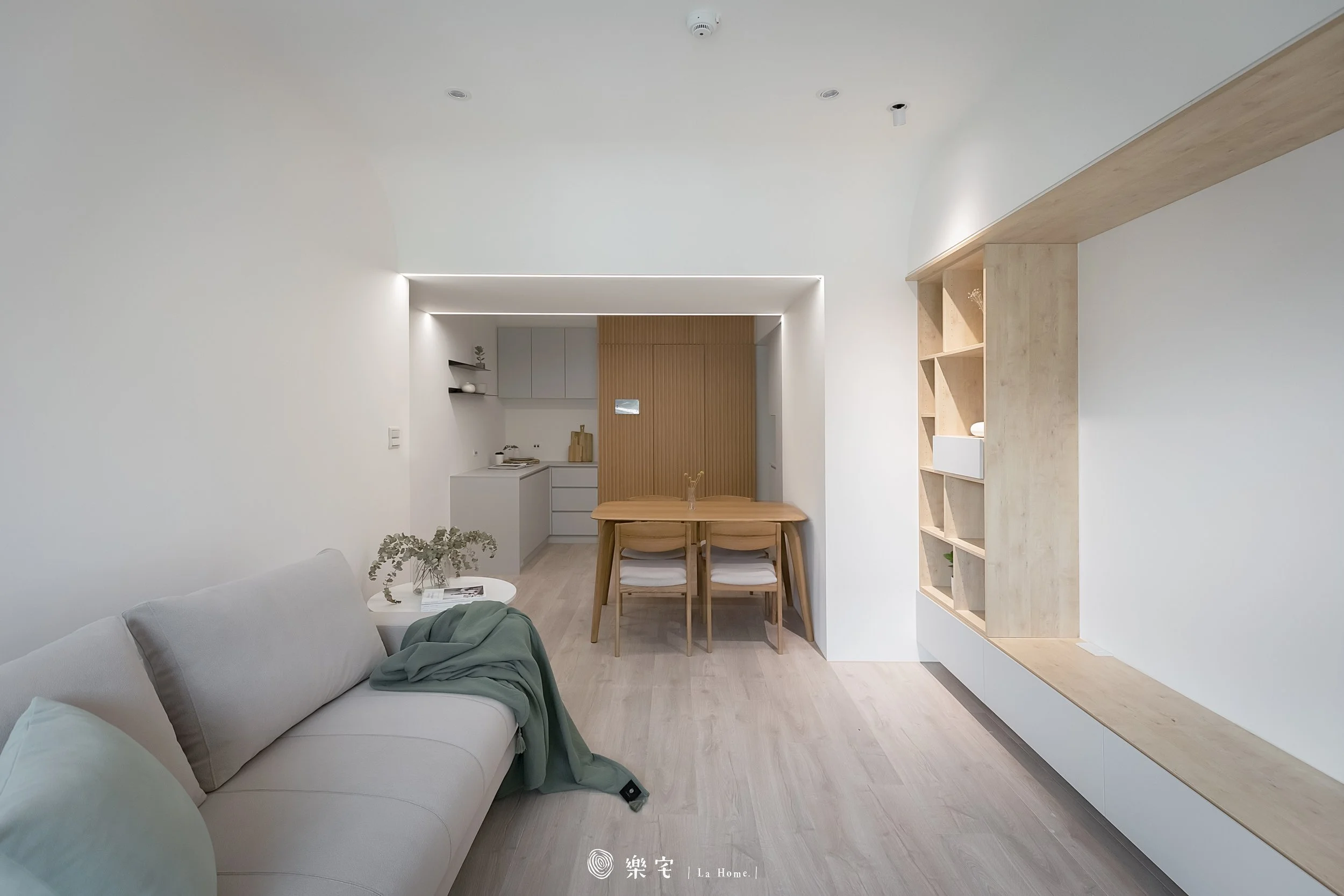 樂宅設計｜新店碧波白18坪兩房兩廳新屋裝修 (4).JPG