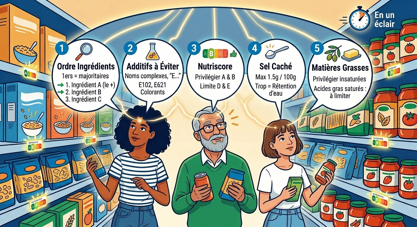 Décrypter les étiquettes en un éclair