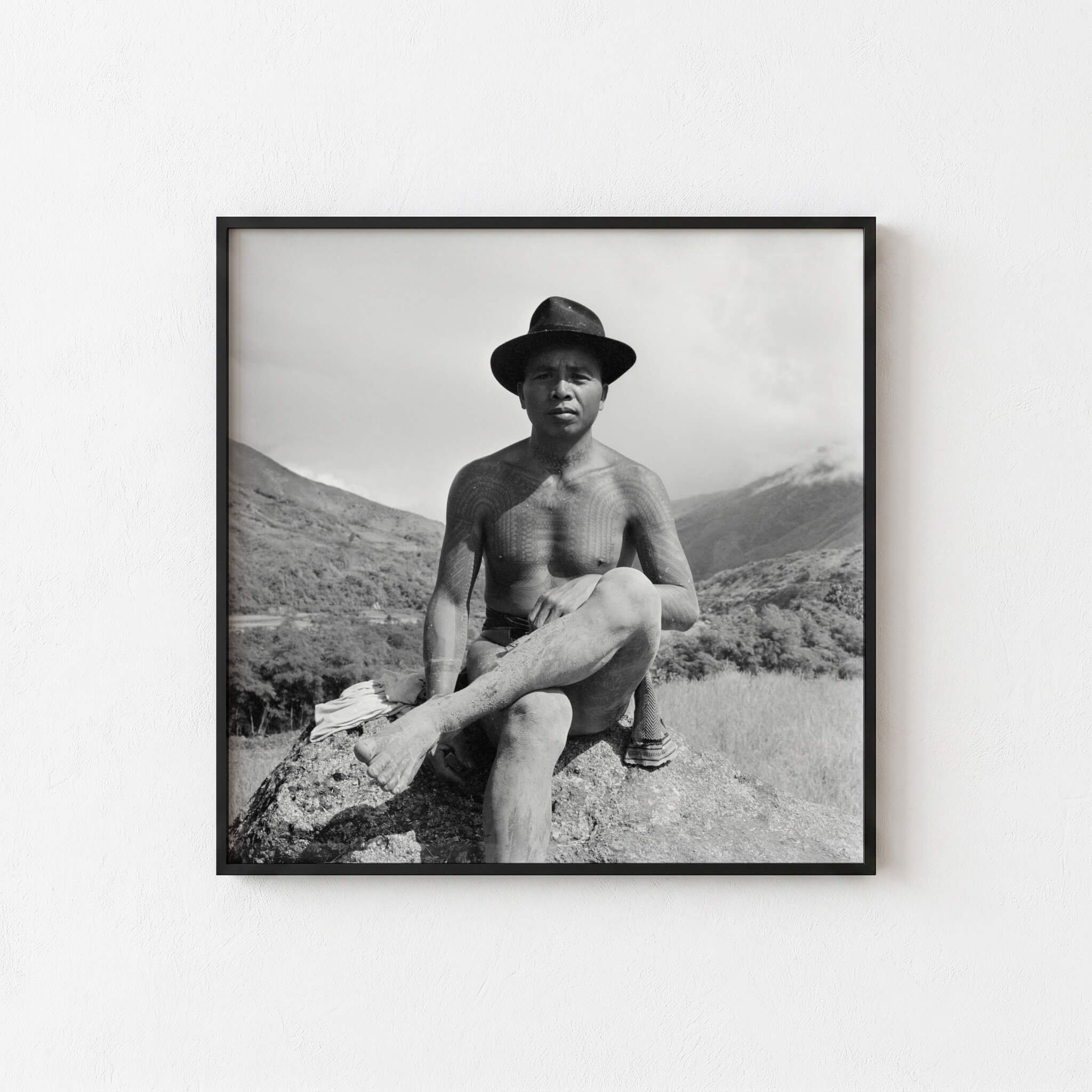 Untitled (Portrait of a Tattooed Man)