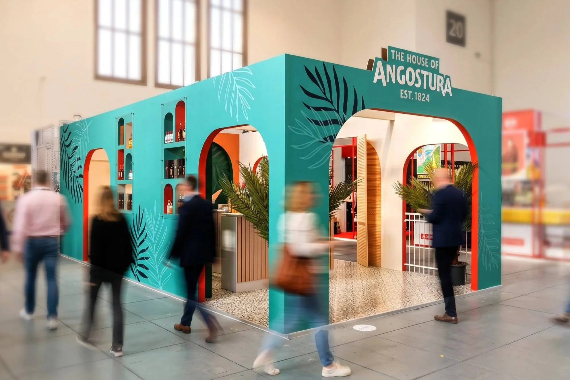 Angostura BCB Tradeshow Stand